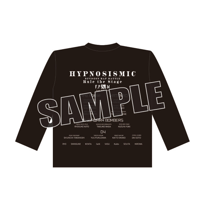F.P & M feat. O.B & D4》ロングTシャツ – HYPNOSISMIC Rule the Stage