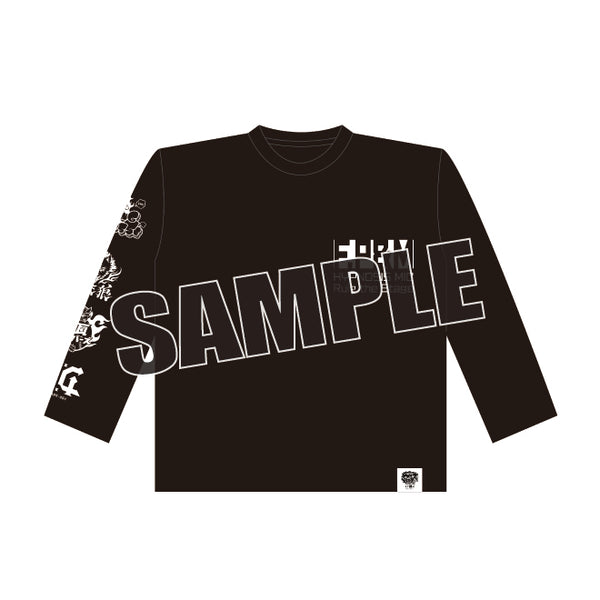 中島卓偉 長袖 ビッグTシャツ Four Roots フォールーツ TAKUI F.P & M feat. O.B & D4》ロングTシャツ – HYPNOSISMIC Rule the Stage
