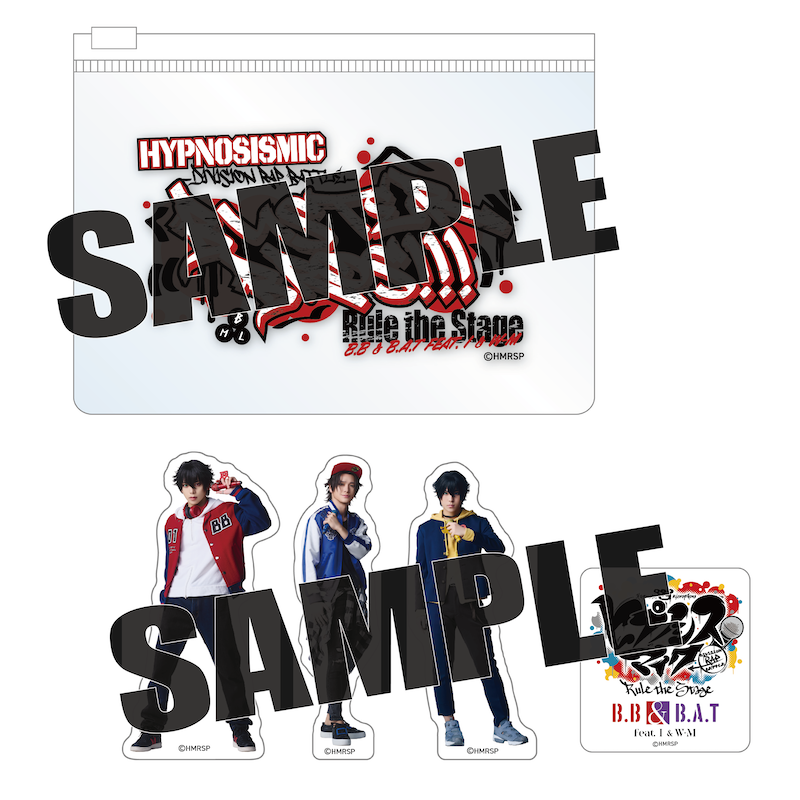 【10/21～10/22】ステッカー＆ポーチセット（イケブクロ・ディビジョン）＜受付期間：～10/8＞