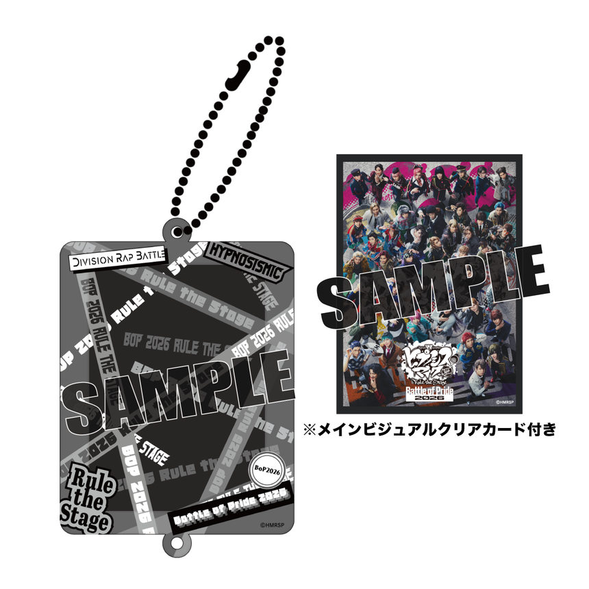 【10/1～10/2】-Battle of Pride 2026- カードホルダー（メインビジュアルクリアカード付き）＜受付期間：～9/23 23:00まで＞